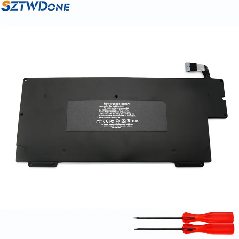 

SZTWDone A1245 Laptop Battery for Apple MacBook Air 13 inch A1237 A1304 MB003 MC233 MC234 MC503 MC504 MC233LL/A MC234CH/A