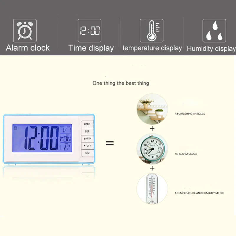 Будильник с будильником и режимом повтора хороший ночной светильник на