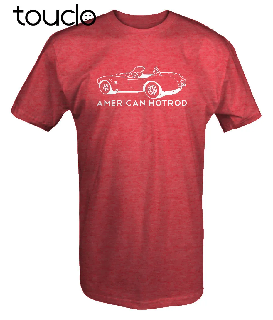 Футболка мужская хлопковая Классическая майка стиль американский хотрод Шелби