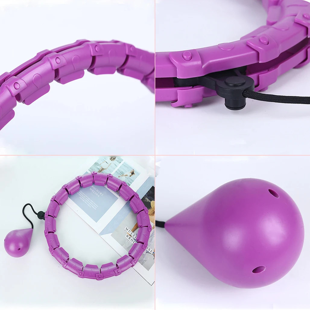 Фитнес-оборудование массажные обручи спортивные потеря веса упражнения в