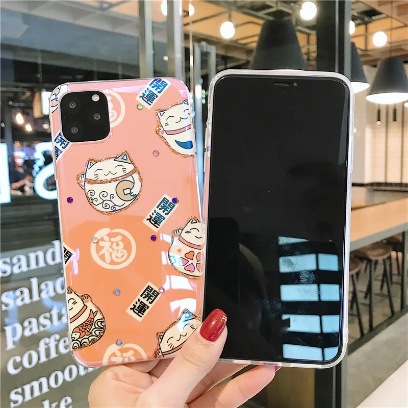 Чехол для iphone 11 pro Max Bling Sailor Moon, для iphone 11 X XR XS Max 6 7 8 plus, мягкий чехол из ТПУ с рисунком Crayon Shin-Chan