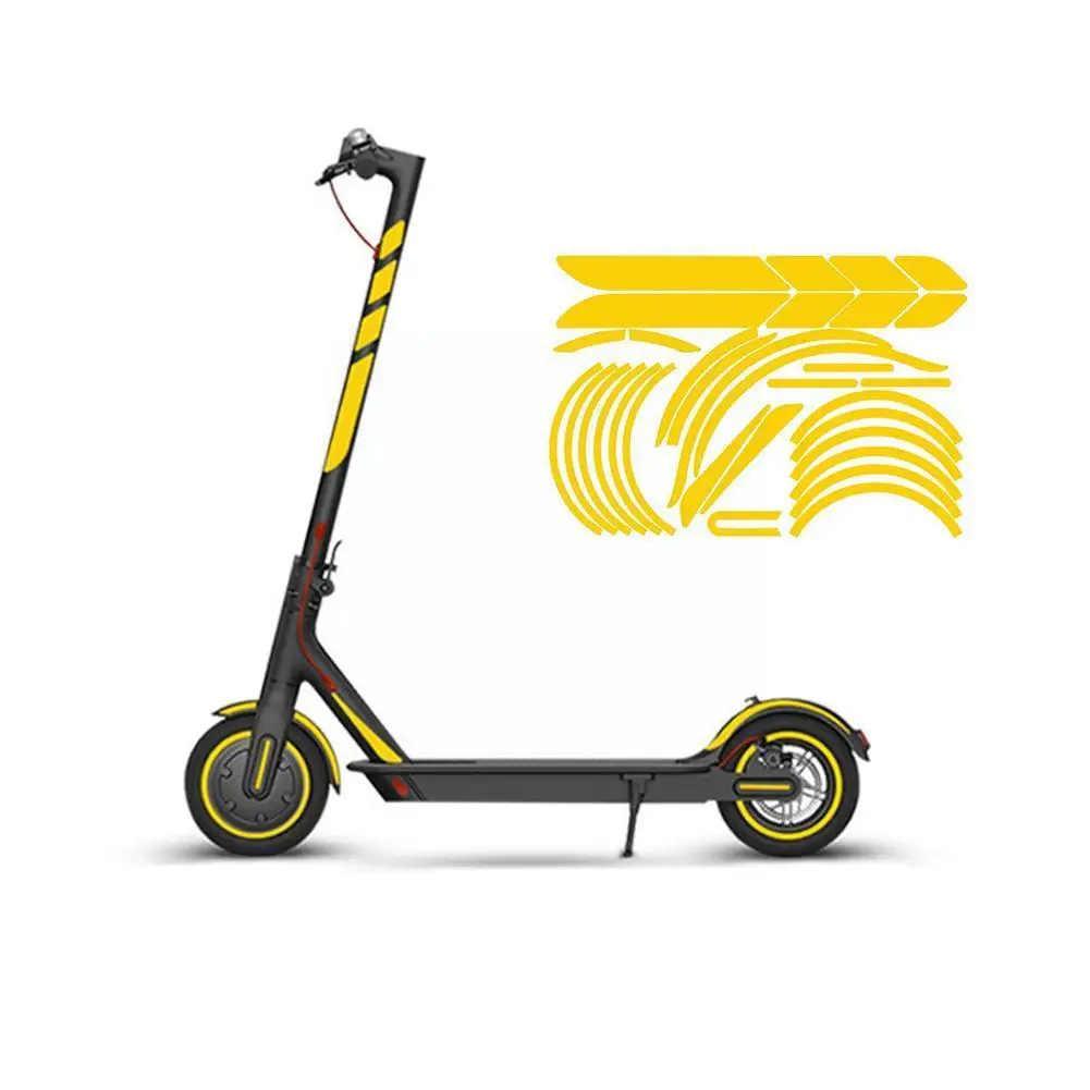 

1 Kit Reflective Sticker Complete Sticker Set Reflective Night Personalized Film Waterproof Sticker Sticker Warning Film DI E8B6