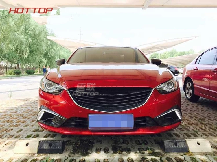 УГЛЕРОДНЫЙ передний гоночный гриль подходит для MAZDA 6 ATENZA 2013 Аксессуары для стайлинга автомобилей