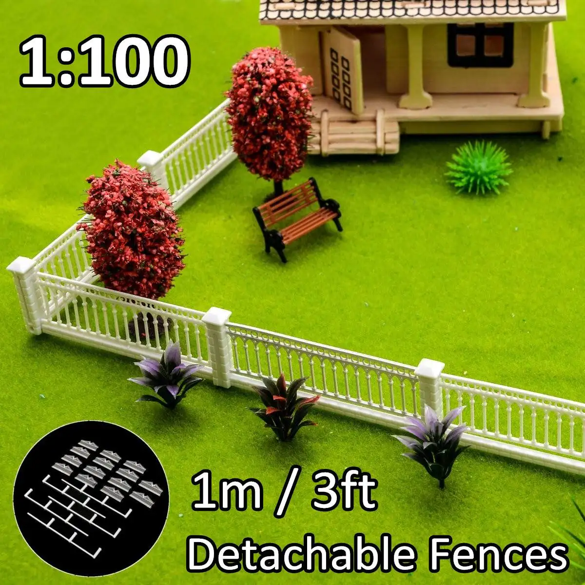 

Конструктор «Дом» из АБС-пластика, 1:100