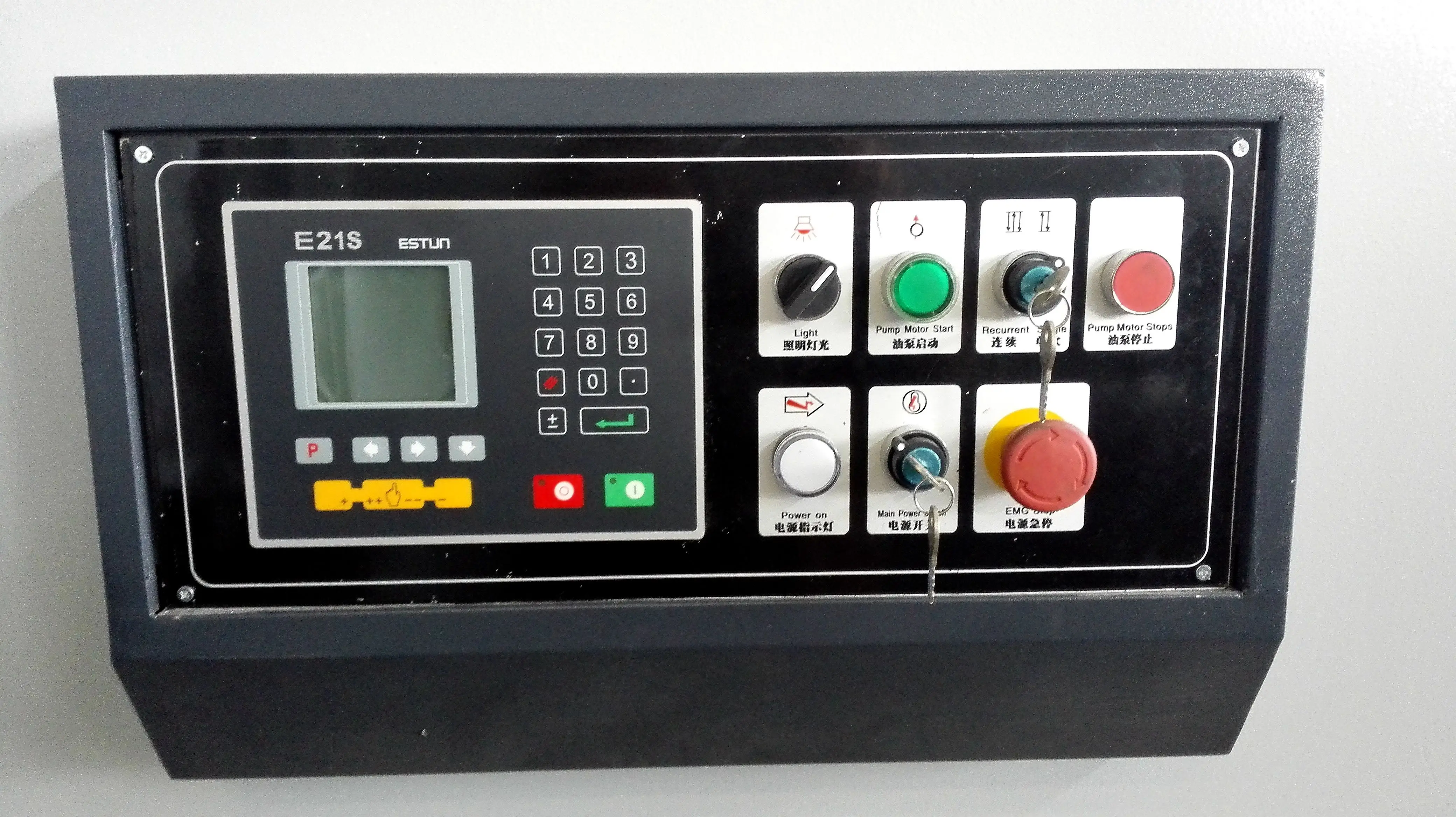 Горячая продажа QC12K cnc E21S система с гидравлическим Резаком машина для 8 мм
