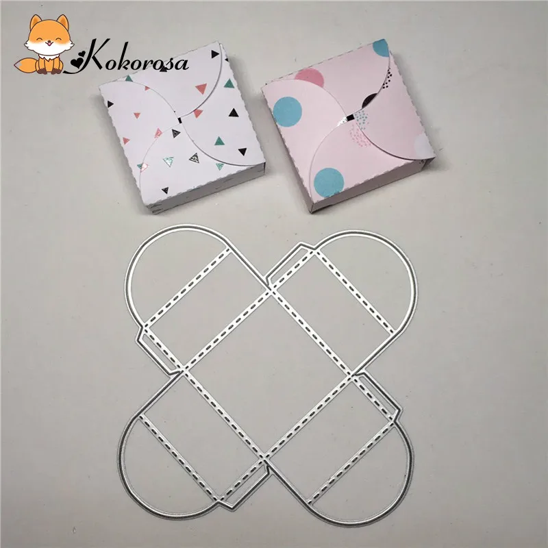 Eastshape режущие штампы металлические коробка Скрапбукинг альбом карты создание