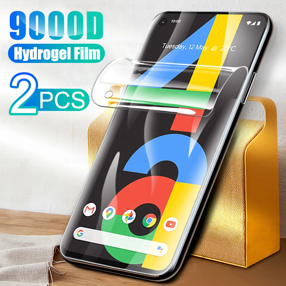 

Мягкая Гидрогелевая пленка с полным покрытием для Google Pixel 4a 4G, защитная пленка для экрана Goo Gle Pixel4a 5,81 дюйма, не стекло, 2 шт.