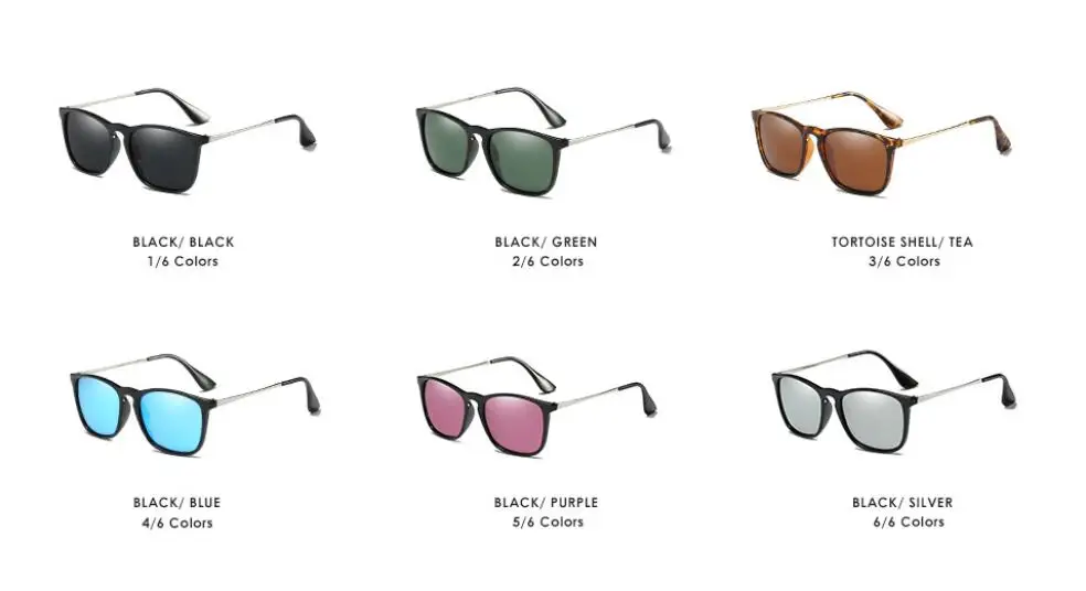 Солнцезащитные очки с поляризацией для мужчин и женщин Модные Винтажные