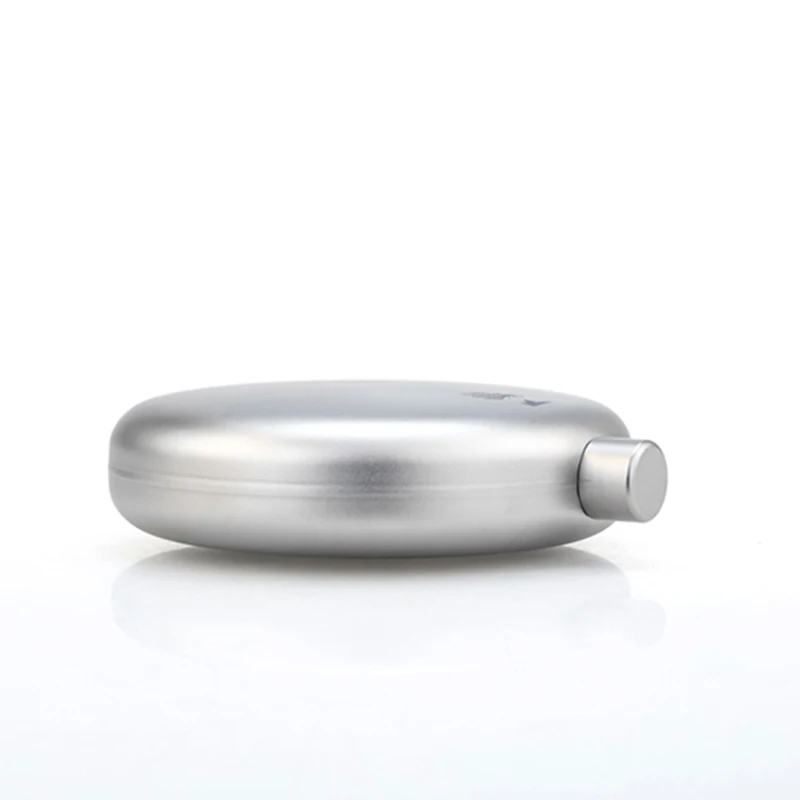 5 унций 150 мл портативная чистая титановая фляжка фляга Флагон виски Вино горшок бутылка Воронка Кемпинг путешествия пикника Посуда для напитков вино чашка