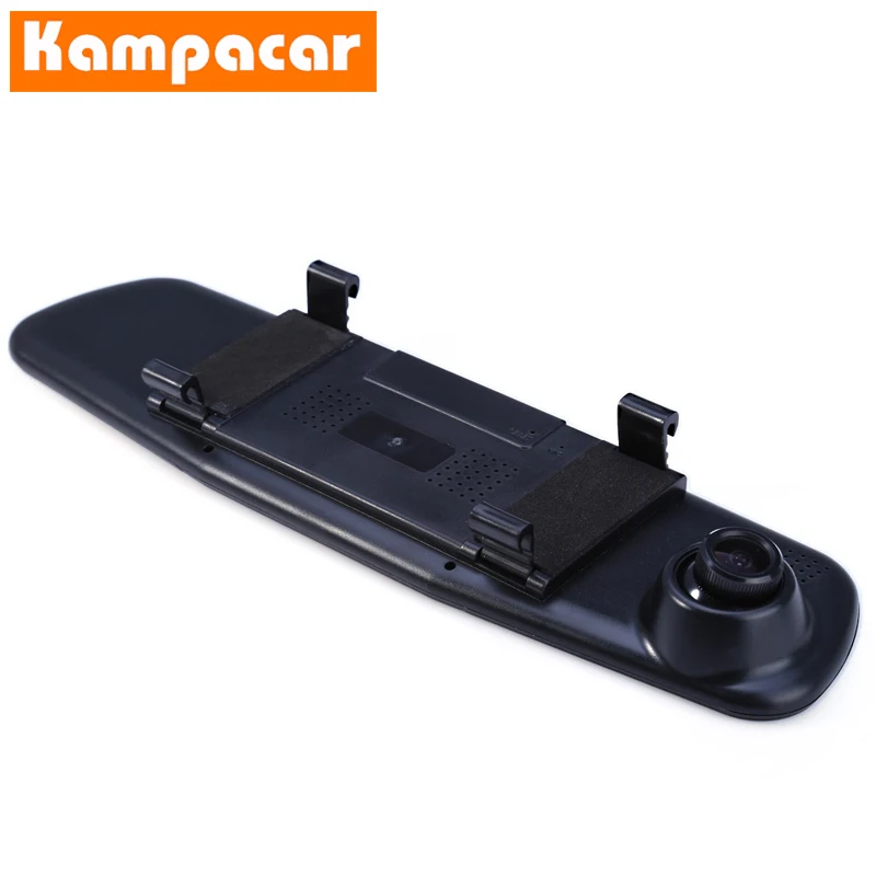 Kampacar 4,3 дюймов зеркало заднего вида автомобильный видеорегистратор с камерой заднего вида видео рекордер авто регистратор для автомобилей двойной видеорегистратор два видеорегистратора