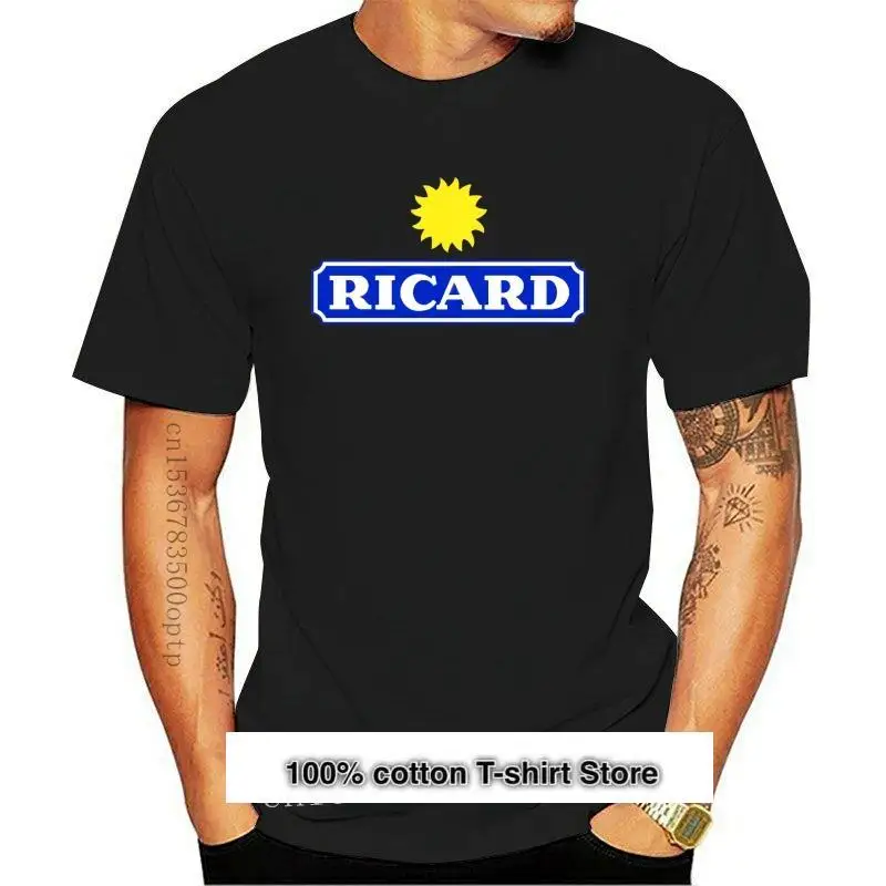 

Camiseta de manga corta para hombre y mujer, camisa divertida a la moda de Ricard s, novedad