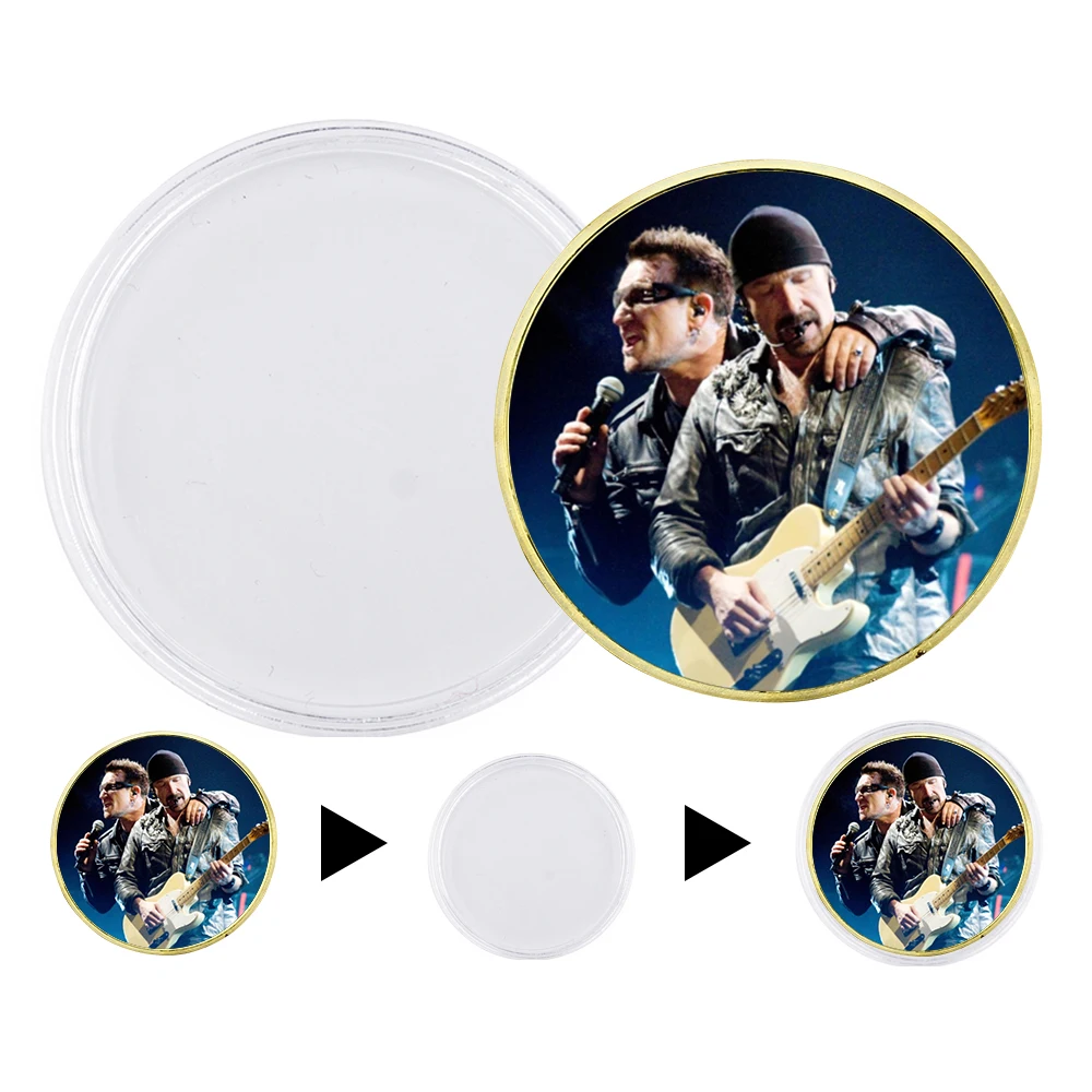 Художественное украшение музыкальная памятность Веер-сувенир рок-группа