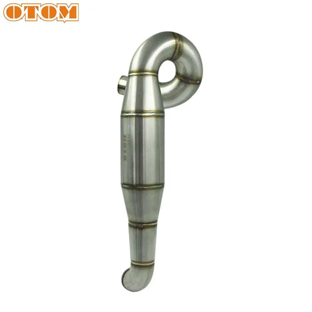 Универсальный глушитель выхлопной трубы OTOM для мотоцикла вездехода улитки из