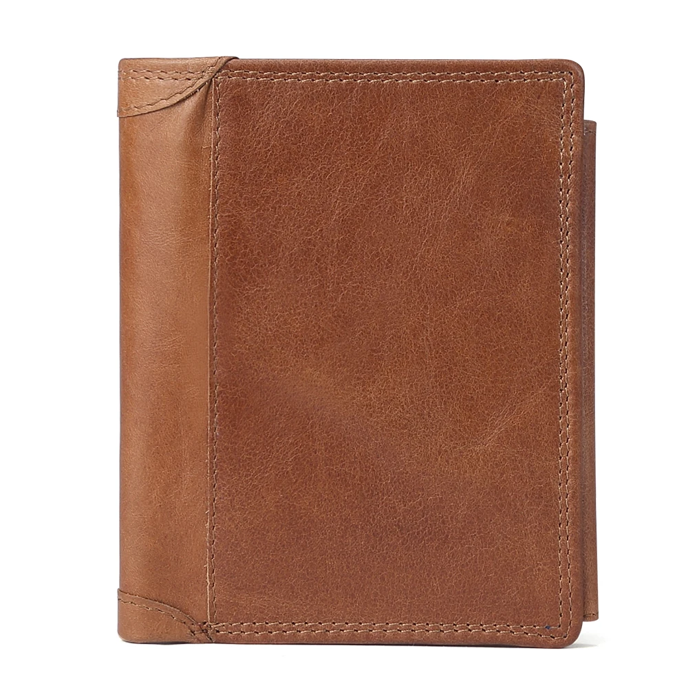 Мужской кошелек из натуральной кожи с отделением для карт|Мужские кошельки| |