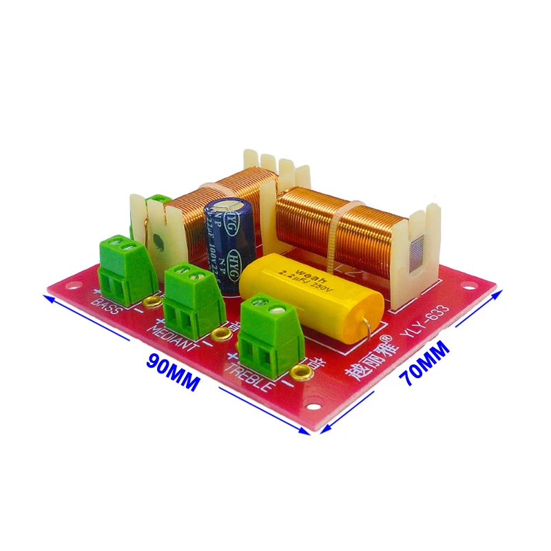 2 шт. 3 полосные фильтры для домашнего кинотеатра 200 Вт|Аксессуары аудиосистем| |