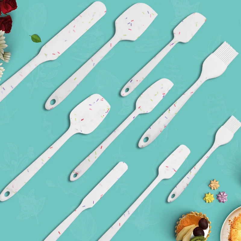 Инструмент для конфет тортов силиконовые шпатели скребок теста торта