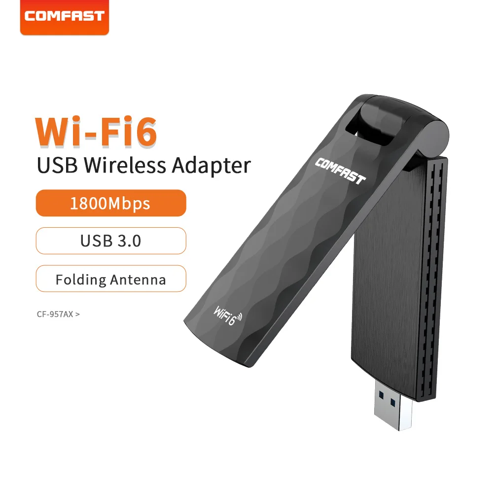 USB-адаптер Wi-Fi 1900 Мбит/с 650 ГГц 2 4 | Компьютеры и офис