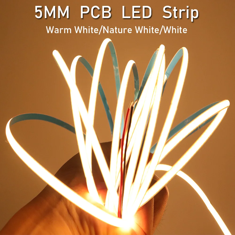 

Светодиодная лента LOAMLIN 5 мм, 384 LED, 0.5-5 м, 12/24 В