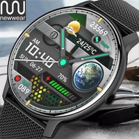 newwear bluetooth call smart watch men full touch screen sport fitness watch ip67 waterproof smartwatch women for android ios