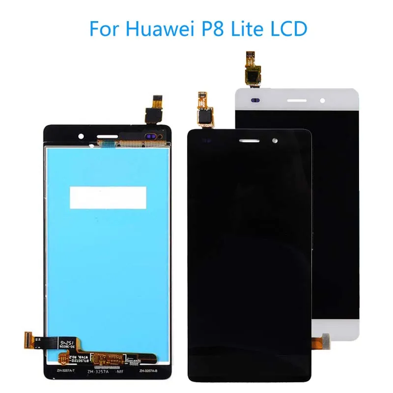 100% оригинальный для Huawei P8 Lite ALE L04 LCD дисплей с сенсорным экраном дигитайзер в