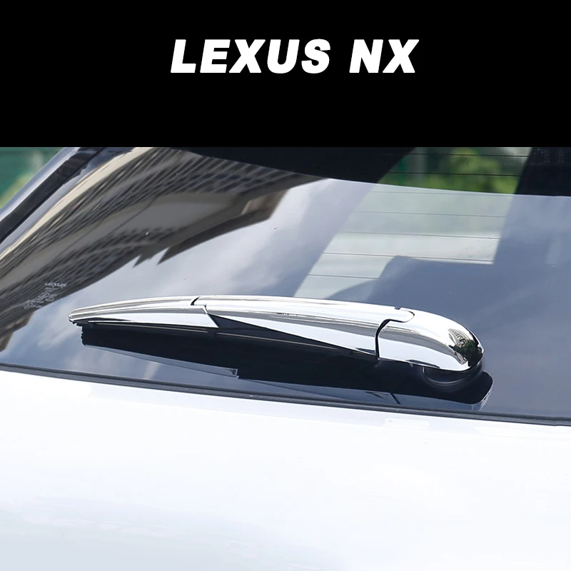 

Car Rear Window Windshield Wiper Cover Chrome Styling for Lexus Nx 2015 2016 2017 2018 2019 2020 2021 Nx200 Nx200t Nx300h Auto