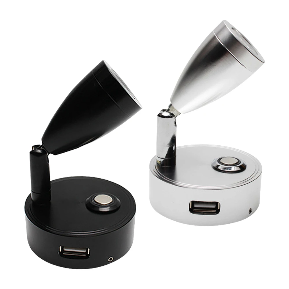 12V Кровать Лампа 180 градусов вращения многоцелевые камперы Led RV светильник для