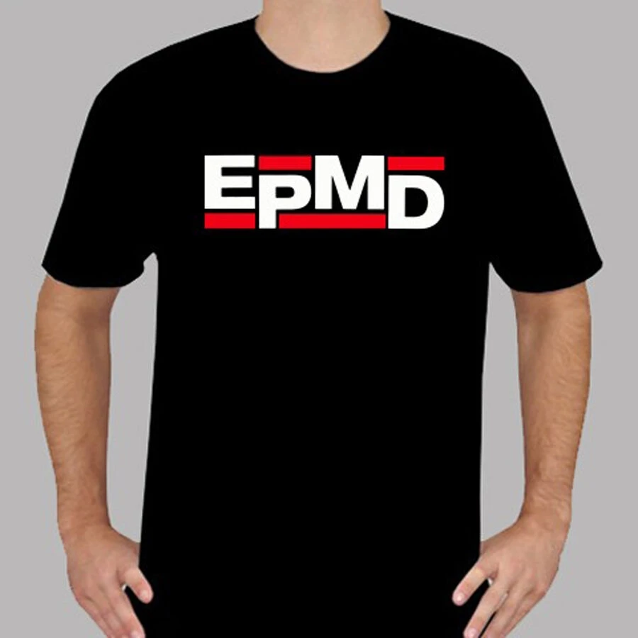 Новая мужская черная футболка EPMD с логотипом рэп хип хоп размер от S до 3XL|Мужские