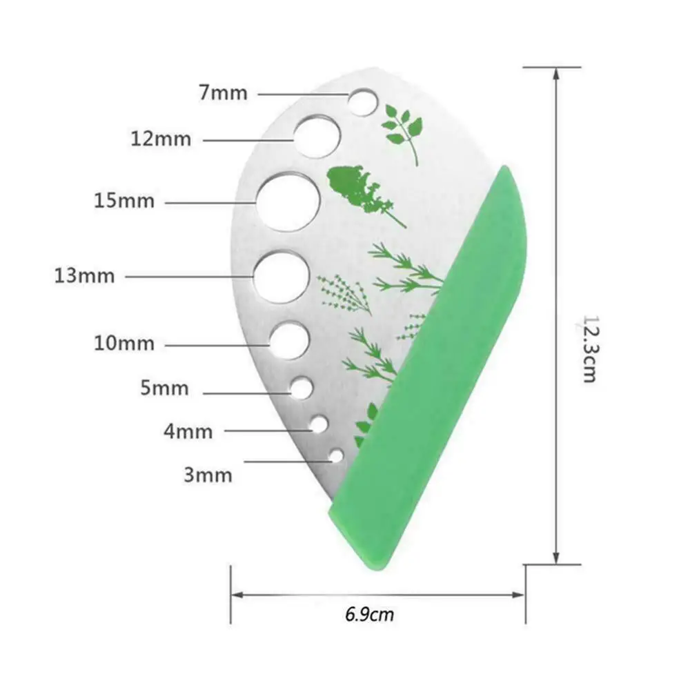 Многофункциональный Нож для зачистки овощей из нержавеющей стали с 9 отверстиями