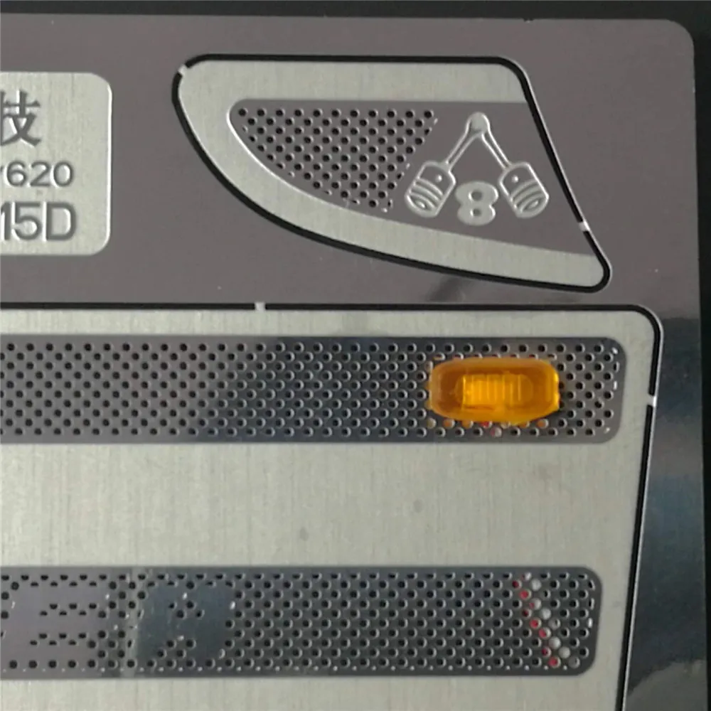 впускная крышка с 2 светодиод