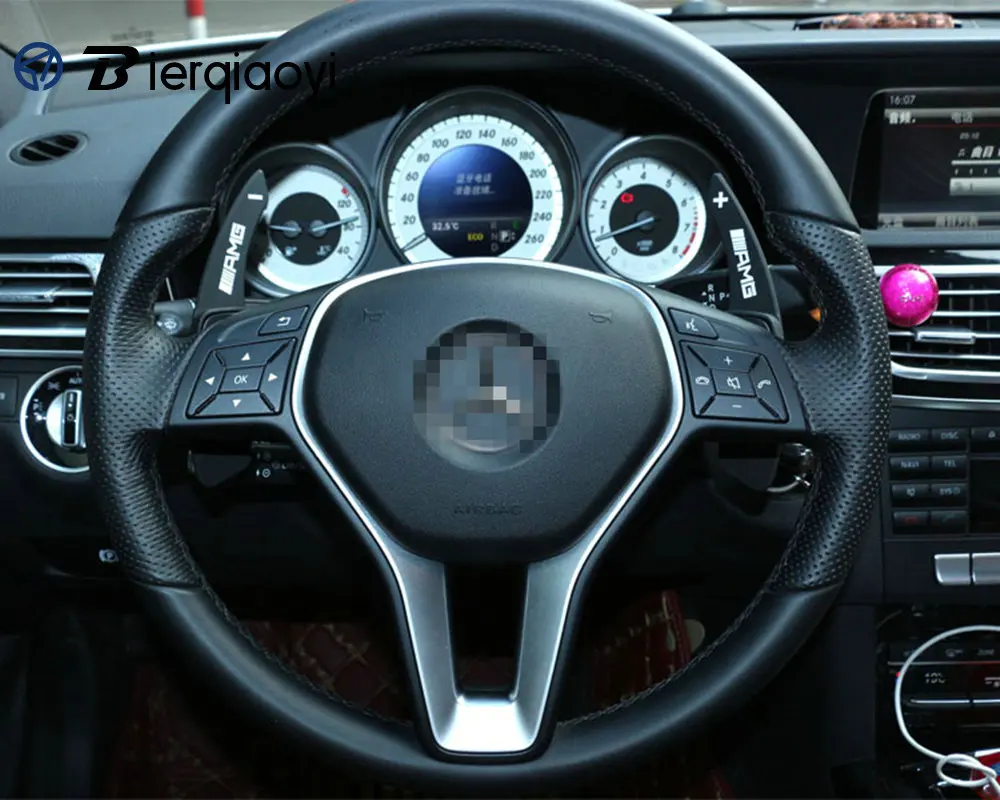 Для Benz Переключатели скоростей на руле A/B/C/E/S/G/M/SLC/GL Class автомобильные алюминиевые