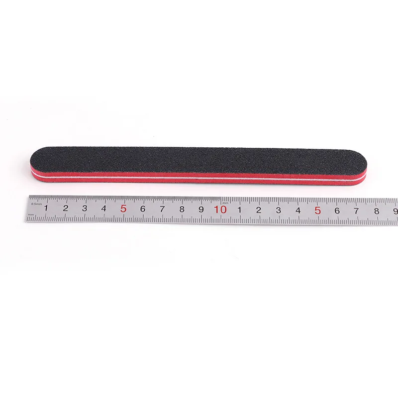 

Nails Files Sanding Buffer Black Emery Red Heart Nail Art File Block Two Ways Buffers D081