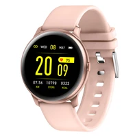 kw19 women smart watch heart rate monitor multi languages waterproof men sport fitness tracker smartwatch for ios and android