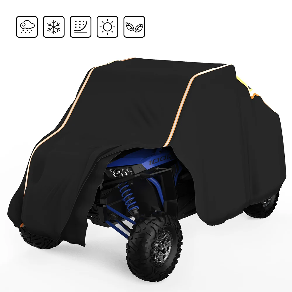 UTV черная Водонепроницаемая Крышка для хранения универсальных транспортных