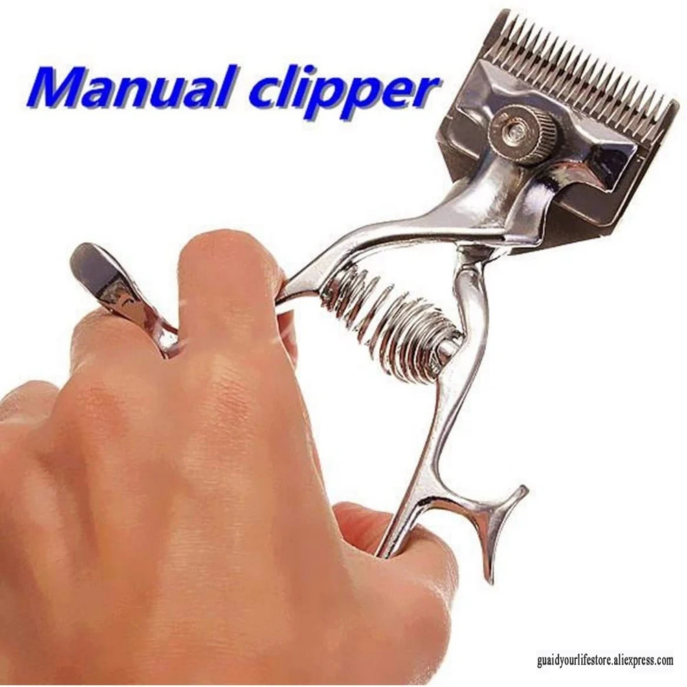 

Vintage Manual Hand Hair Beard Trimmer Clipper Retro Barbers