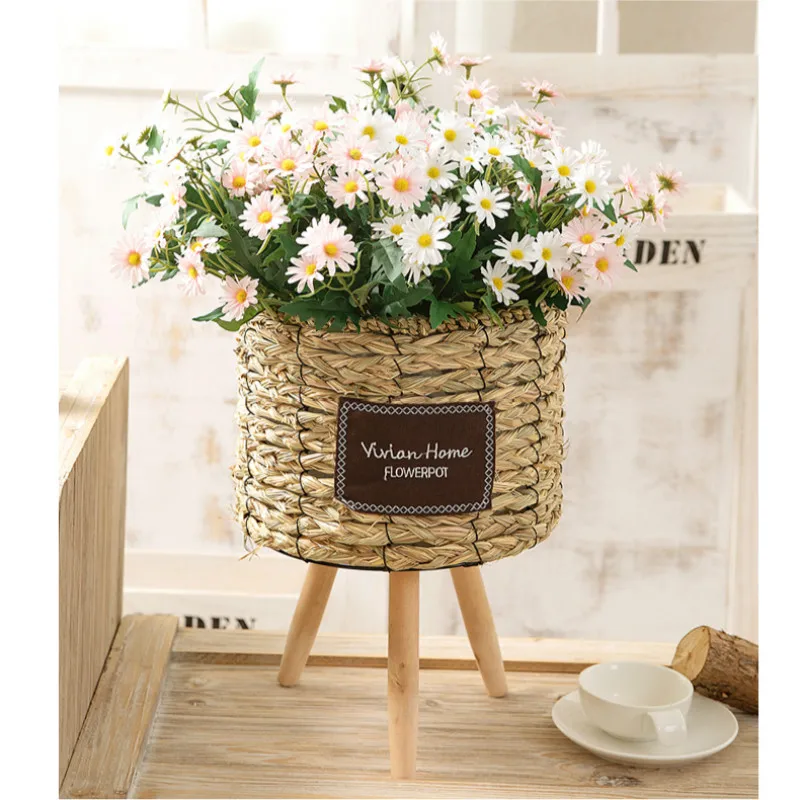 

Little Daisy Simulation Artificial Flower Living Room Decorations Table Setting Silk Flowers Home Furnishings Light Luxury