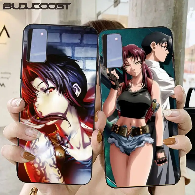 

Reall BLACK LAGOON Phone Case for Samsung Galaxy S10 Plus S10E S6 S7 edge S8 S9 Plus S10lite S20 Plus S20 Ultra