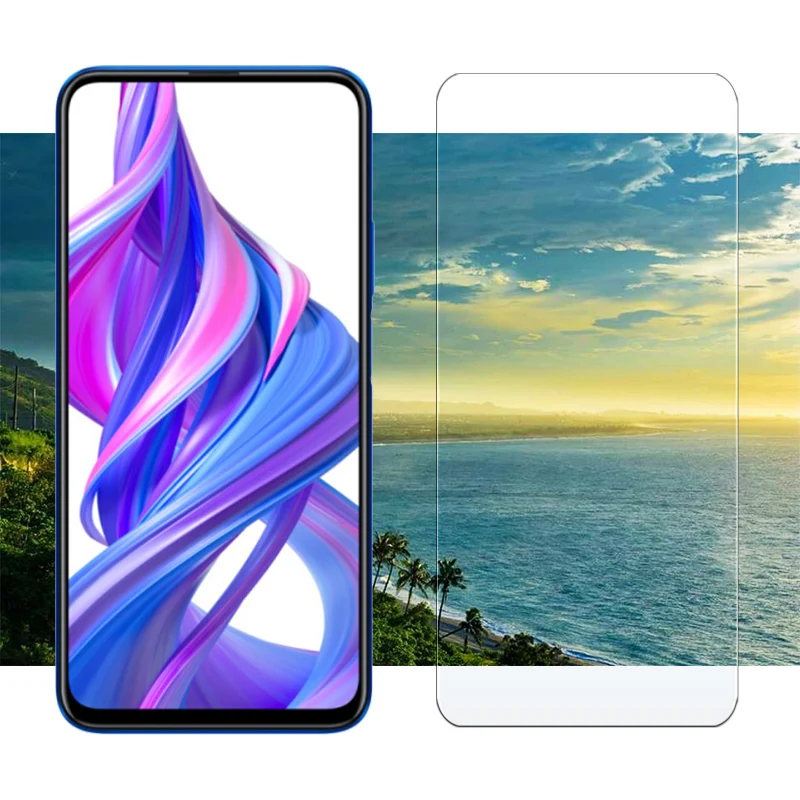 Бронированное стекло Honor 9x Защитная пленка для экрана huawei 9 x Закаленное Стекло