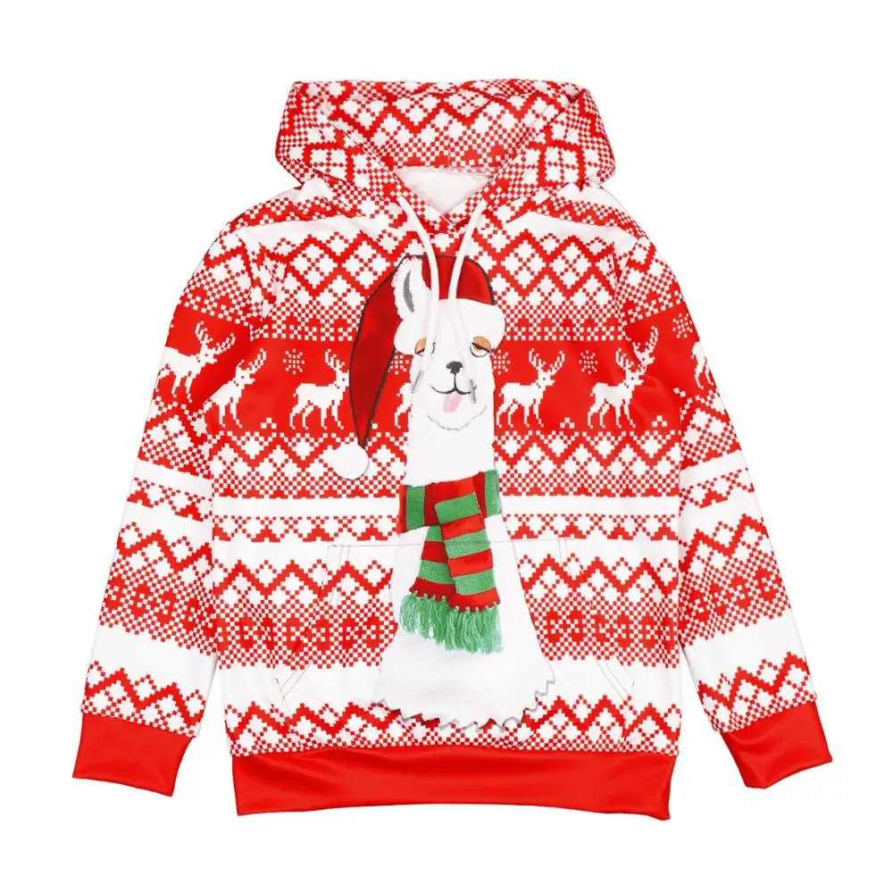 Унисекс Уродливый Рождественский свитер смешной Санта эльф смешная