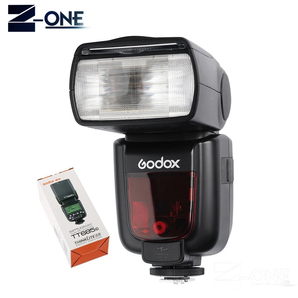 GODOX E-TTL TT685C Camera Flash Speedlite 2.4GHz High Speed 1/8000s GN60+S-type for Canon EOS 800D 760D 80D 77D 60D 7D 6D 5Ds |