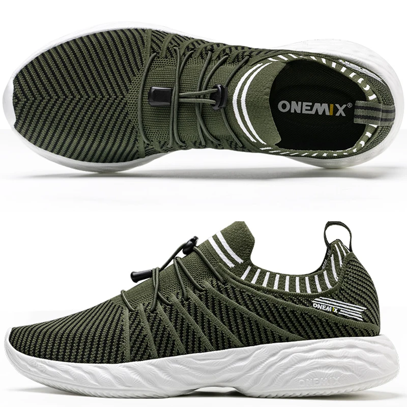 Мужские и женские кроссовки ONEMIX легкие повседневные дышащие для бега с высоким