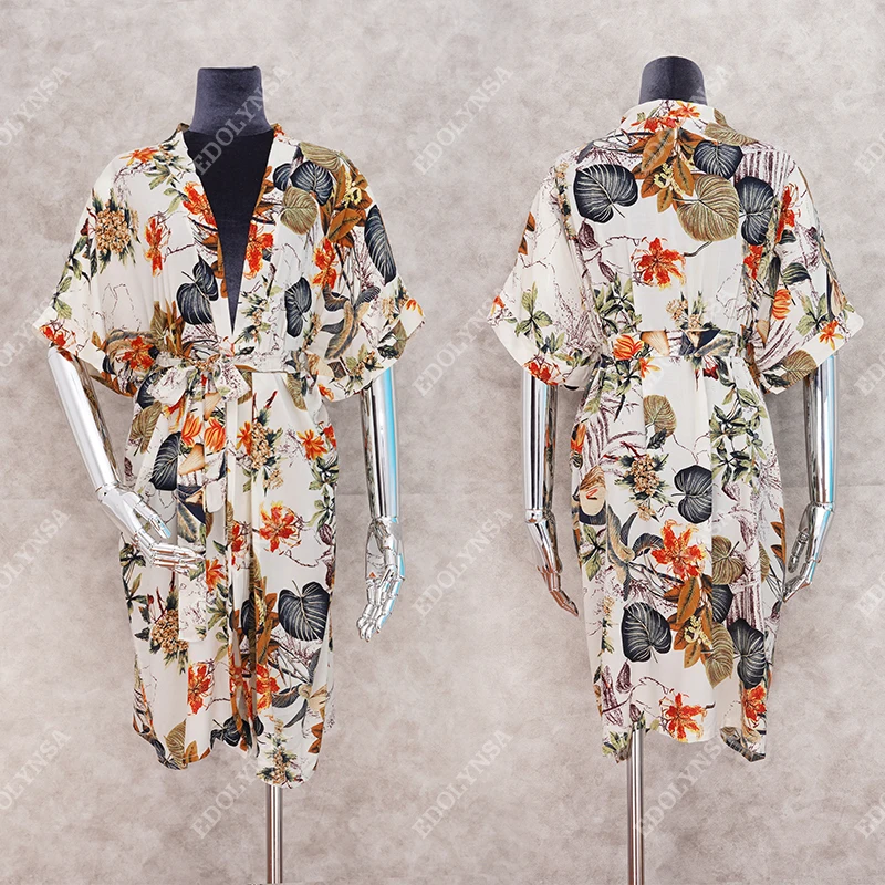 2021 Туника пляжная хлопковая Пляжная накидка Саида de купальный костюм Praia Для