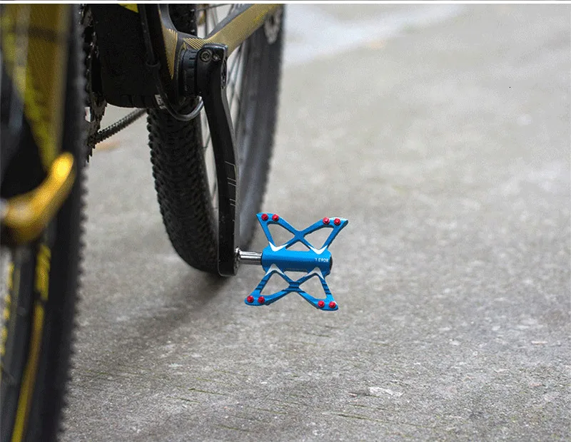 PROMEND Non-slip Mtb Pedals Bearing Mountain Bike Pedals for Bicycle Aluminum/Alloy Ultralight Road Cycling Pedals
