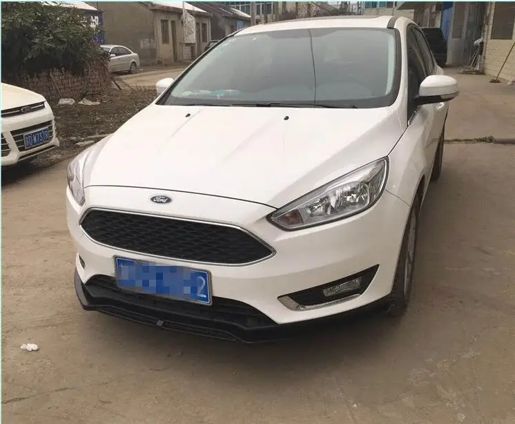 Спойлер для Ford Focus 2016 2018 задний спойлер ABS диффузор переднего бампера защитные
