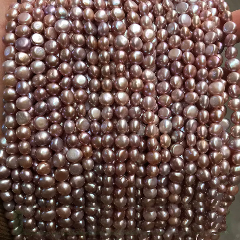 

Натуральный AAA + пресноводный барочный жемчуг бисер произвольной формы бусины для изготовления ювелирных изделий Белый розового и фиолетов...