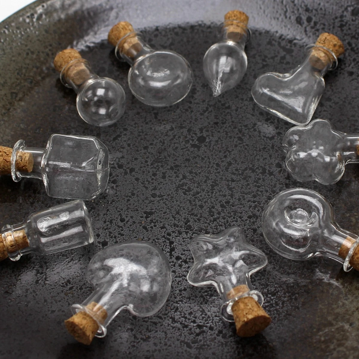 10 пустые стеклянные бутылки флаконы|bottle crystal|bottle nipplebottle opener baseball hat |