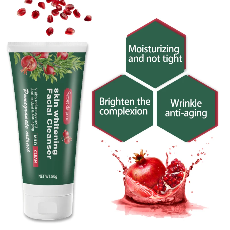 

80g Cleansing Cream Deep Clean Skin Refreshing Moisture Replenishment Tightening Clean Pore For Oily Cleansing Cream