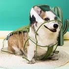 Дождевик валлийский собачий корги, одежда для собаки Шиба-ину, водонепроницаемая одежда, прозрачный дождевик, куртка с валлийской корги, костюм с вышивкой, Прямая поставка