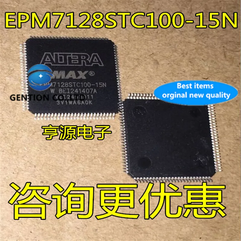 

5Pcs EPM7128STC100-15N EPM7128 TQFP100 Programmable logic device in stock 100% new and original