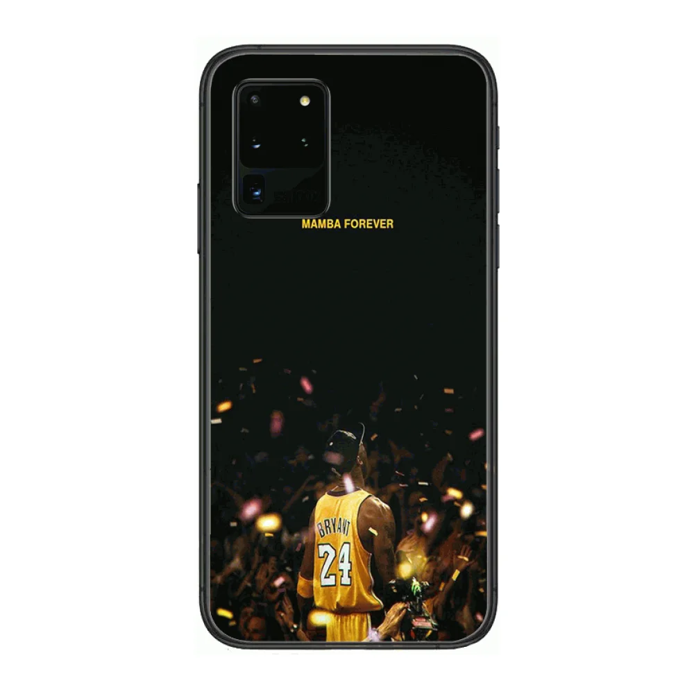

Kobe Bryant SuperStar Phone cover hull For SamSung Galaxy S 6 7 8 9 10 20 Plus Edge E 5G Lite Ultra black soft bumper