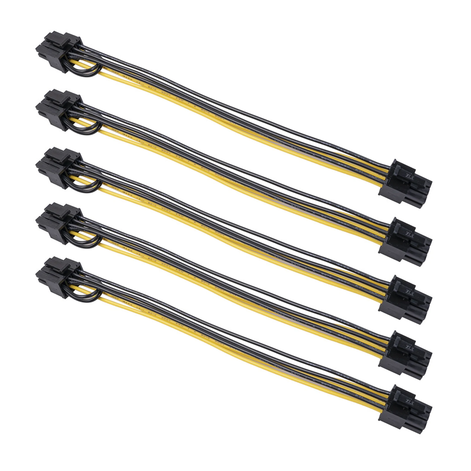 10 шт. PCI Express PCI-e 6 pin to + 2 8 Female конвертер адаптера кабеля 20 см | Компьютеры и офис